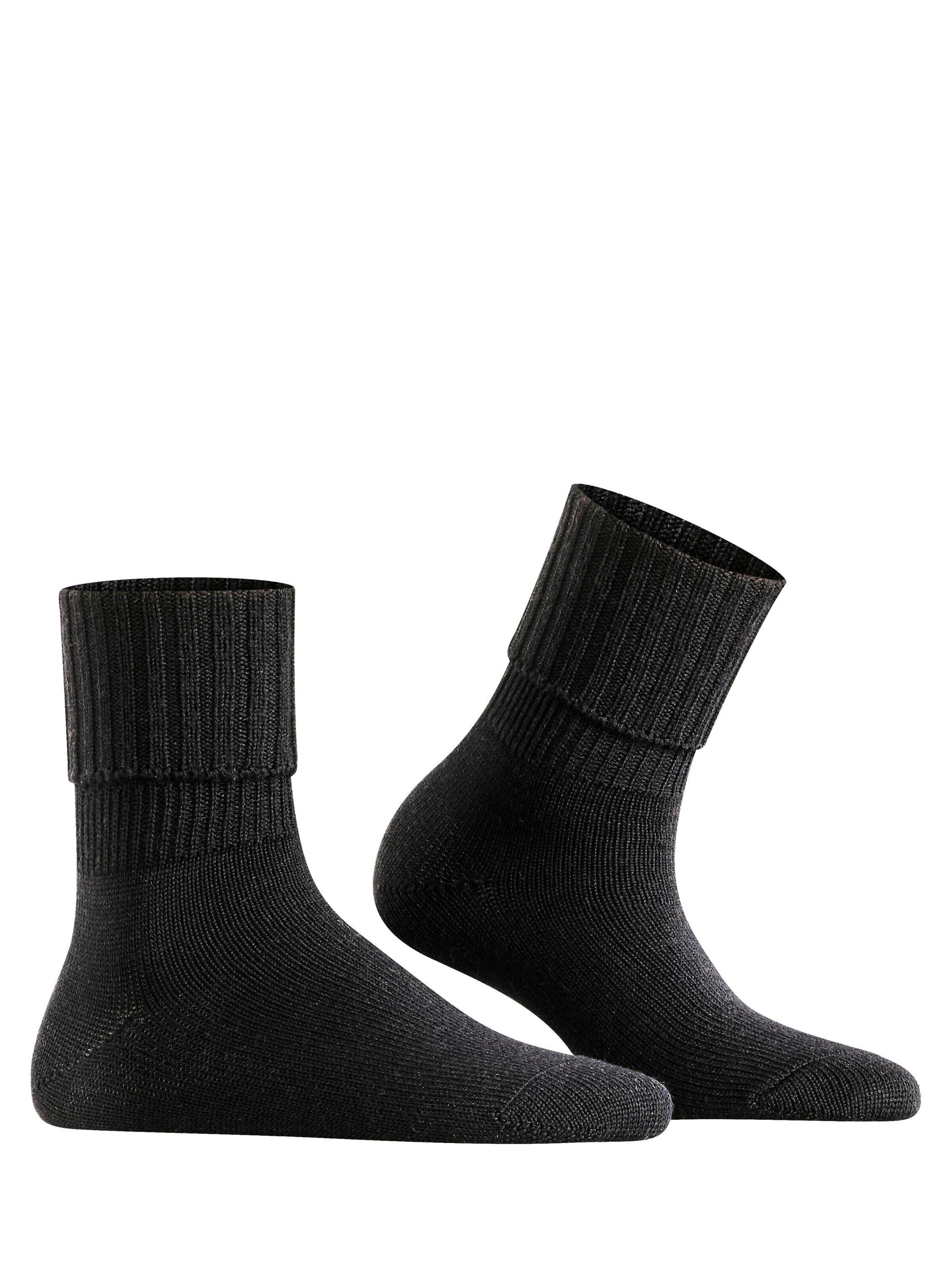 FALKE Socken 'Striggings Rib'‌‌ in Schwarz