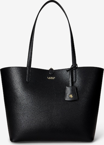 Cabas Lauren Ralph Lauren en noir : devant
