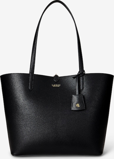 Pirkinių krepšys iš Lauren Ralph Lauren, spalva – Auksas / juoda, Prekių apžvalga