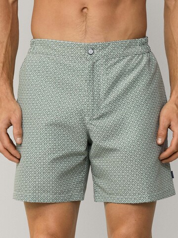 Hackett London Badeshorts in Grün: Vorderseite