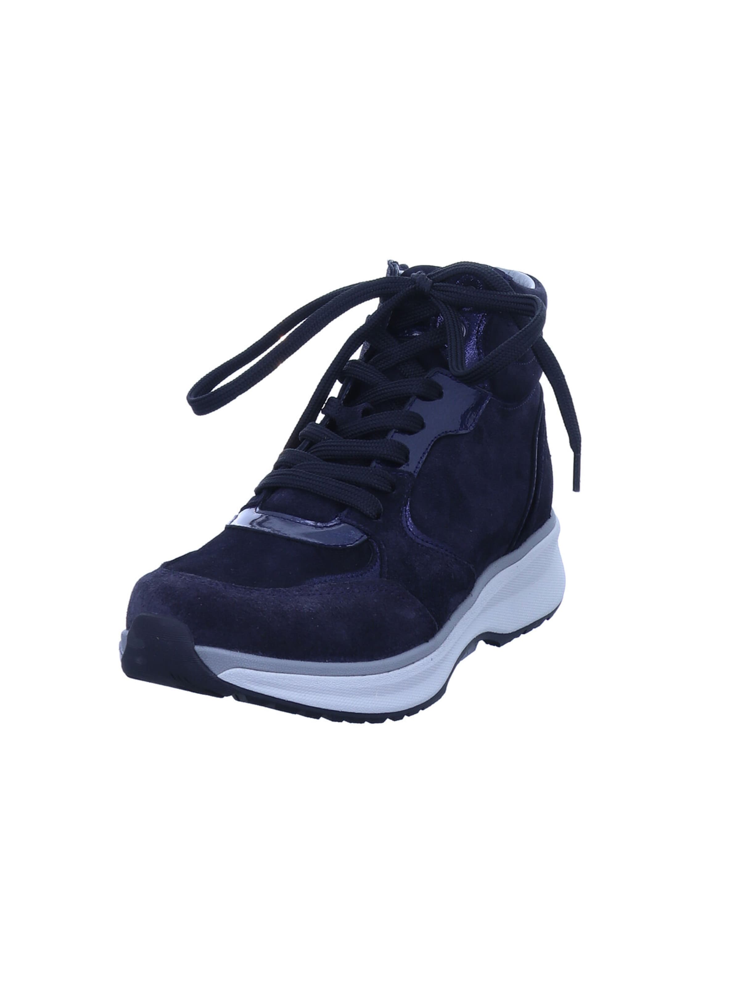 Xsensible Lace-Up Ankle Boots 'Louisiana' in Blue: front