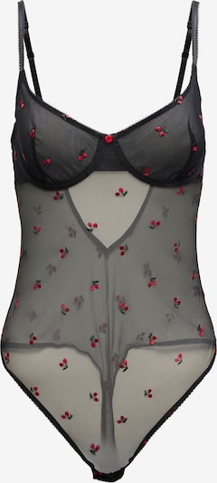 Glaustinukė 'Chelsey' iš Hunkemöller, spalva – žalia / raudona / juoda, Prekių apžvalga