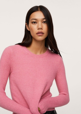 MANGO Pullover in Pink
