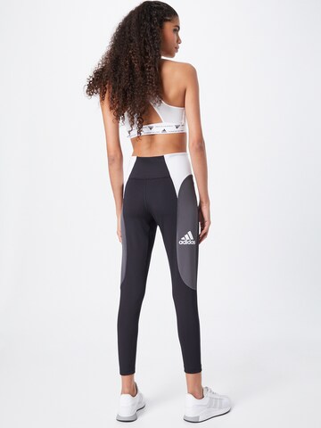 ADIDAS SPORTSWEAR Skinny Sportovní kalhoty – černá