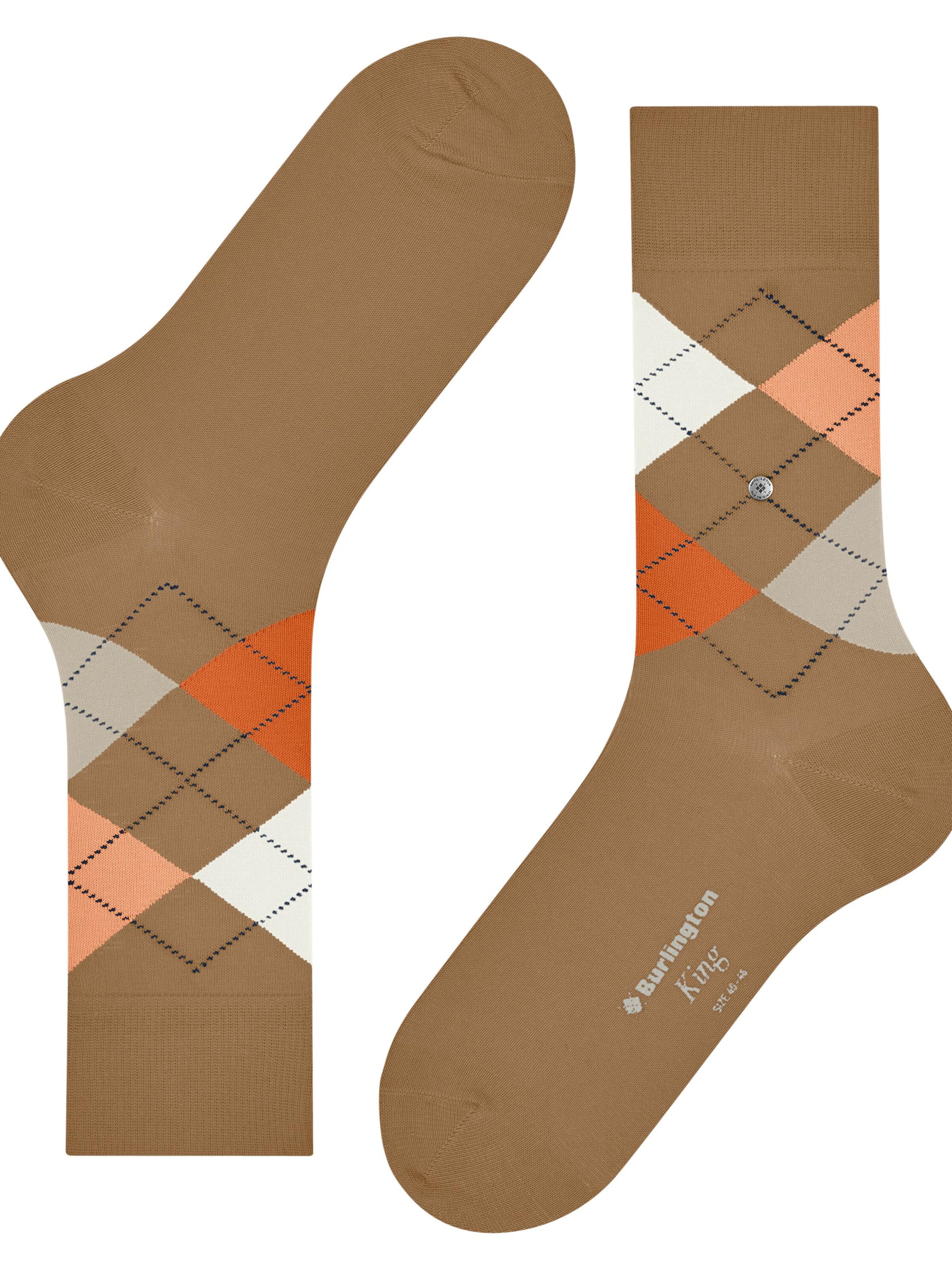 BURLINGTON Socks 'King' in Brown
