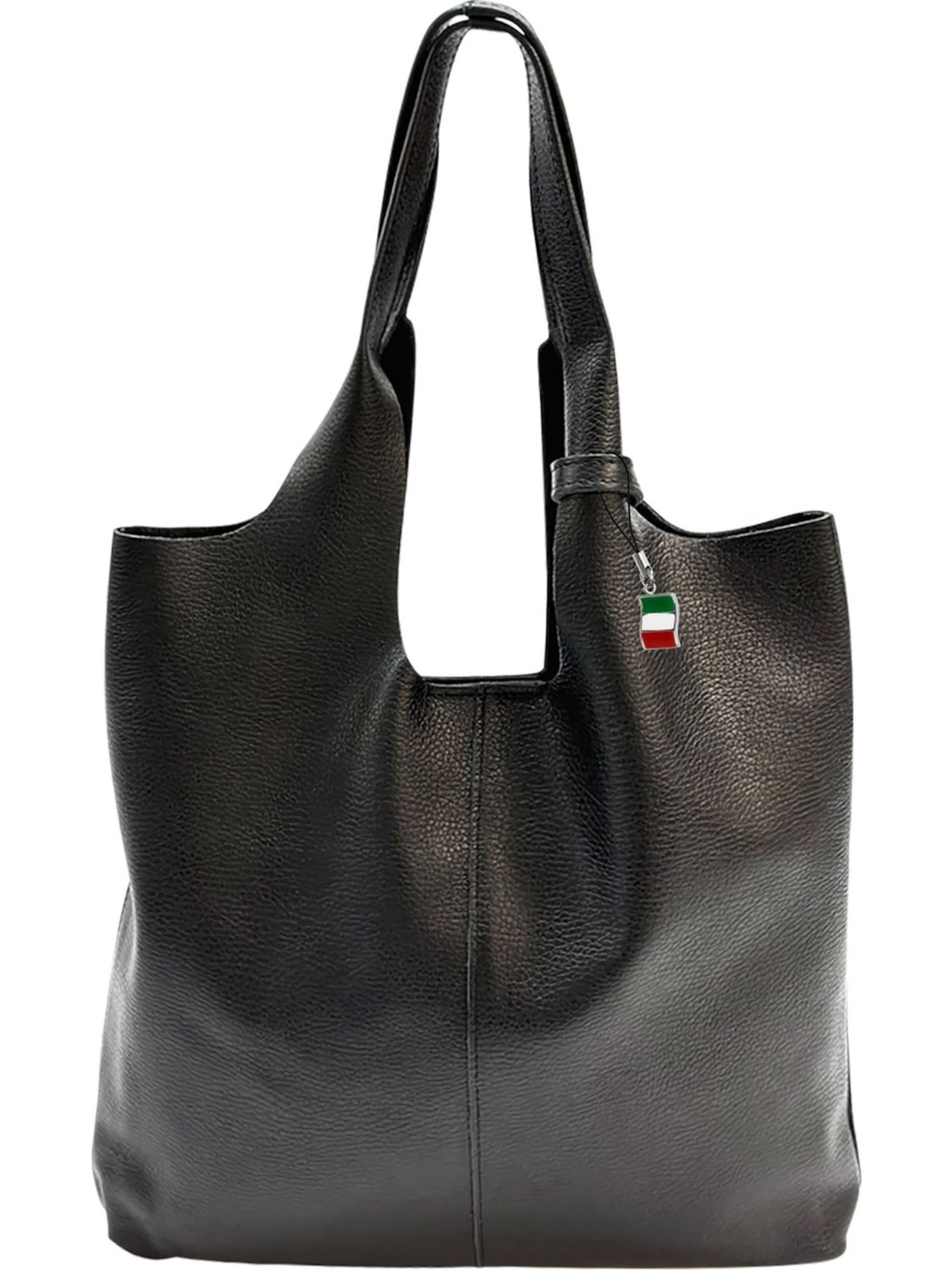 Florence Shopper‌ in Schwarz: Vorderseite