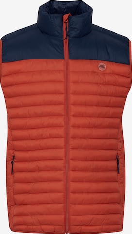 BLEND Bodywarmer 'KALIKO' in Rood: voorkant