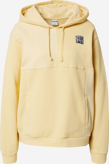 Hurley Athletic Sweatshirt in Pastel yellow / Egg shell, Item view