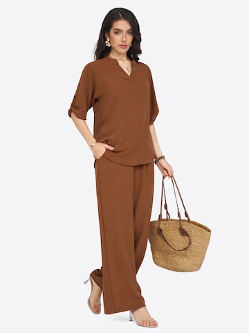 Completo pantalone di Imily Bela in marrone