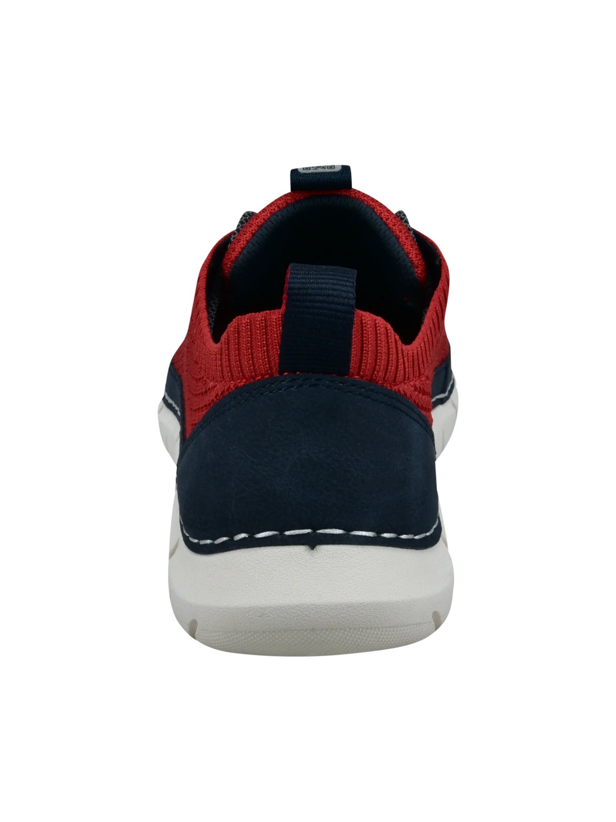 Baskets basses bugatti en rouge