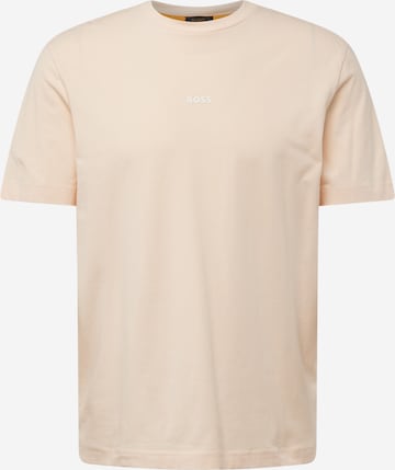 Maglietta 'Chup' di BOSS in beige: frontale