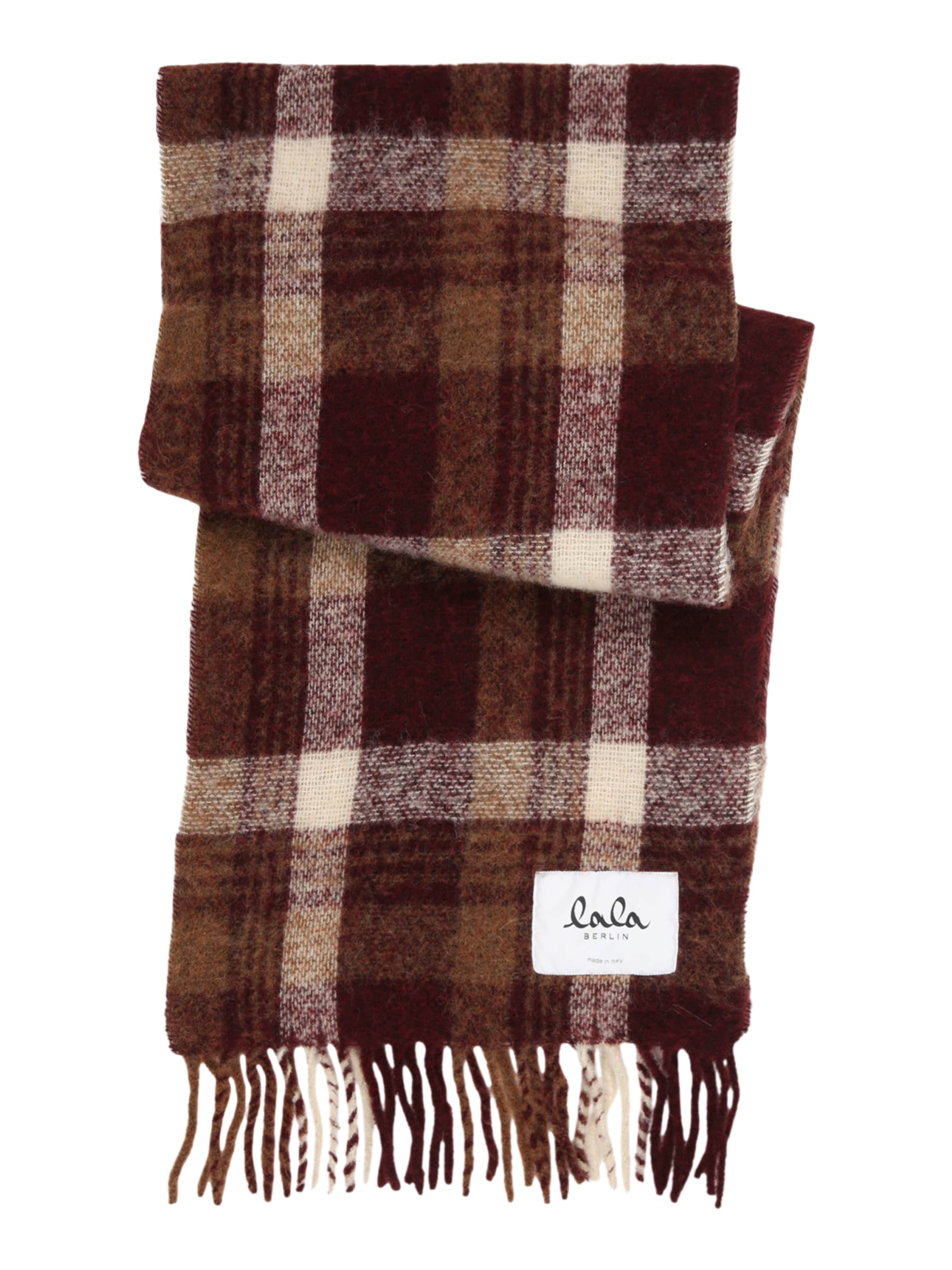 Lala Berlin Κασκόλ 'Smilla' σε κόκκινο: μπροστά