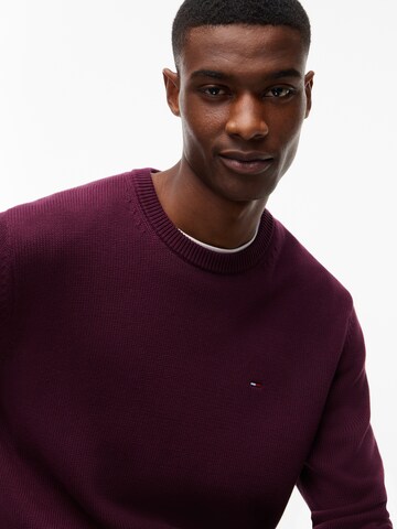 Tommy Jeans Pullover 'ESS' in Lila