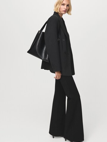 MANGO Дънки Bootcut Клин 'DELFI' в черно