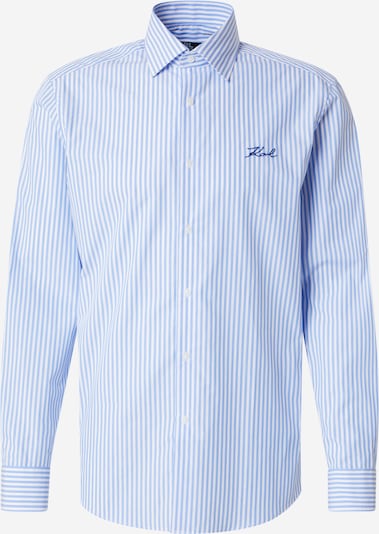 Marškiniai iš Karl Lagerfeld, spalva – mėlyna / balta, Prekių apžvalga