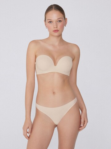 Tezenis Bandeau Bra in Beige