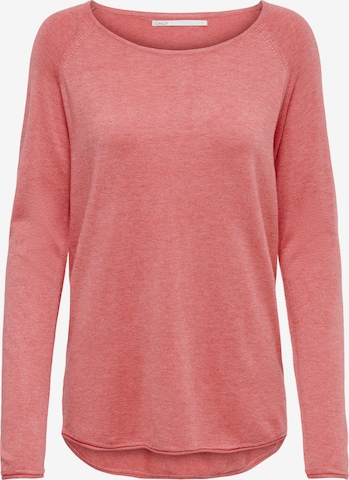 Pull-over ONLY en rose : devant