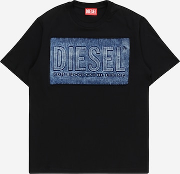 DIESEL Shirt 'TWANNY' in Black: front