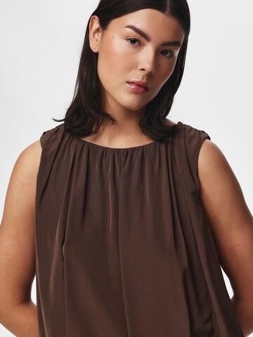 Haut 'JILIA' PIECES en marron