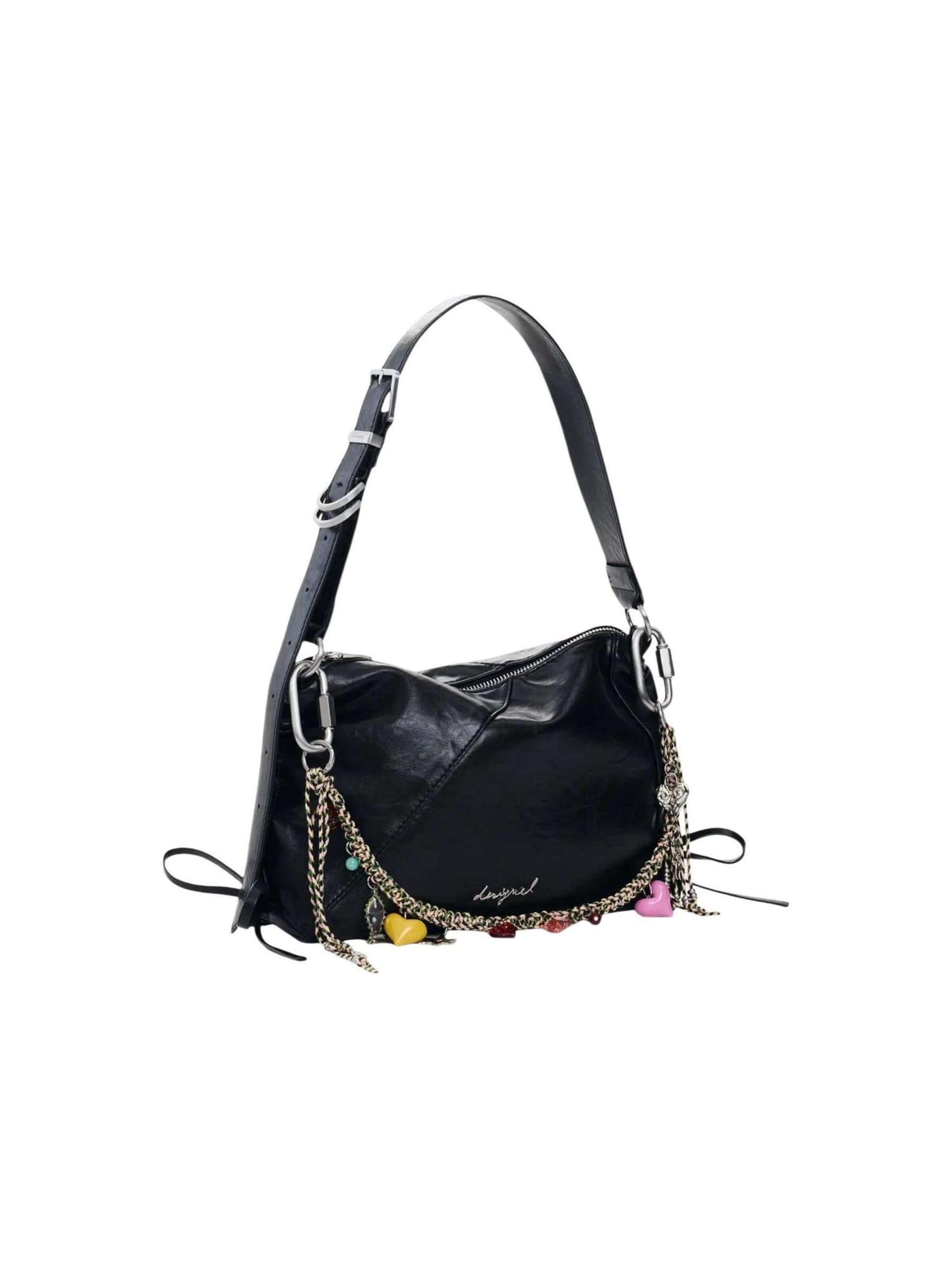 Desigual - Bolso de hombro 'BAG_GRAVITY LETUR 26WAXP78' en negro