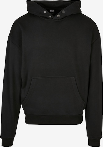 Urban Classics - Sudadera en negro: frente