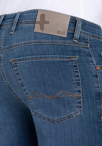 MAC Slimfit Jeans in Blauw