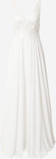 Unique Abendkleid in weiß, Produktansicht
