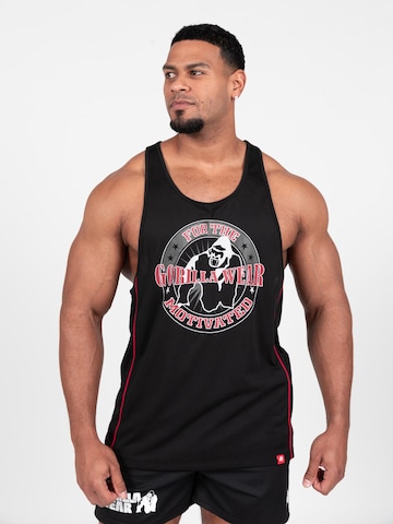 T-Shirt fonctionnel 'Casper' Gorilla Wear en noir : devant