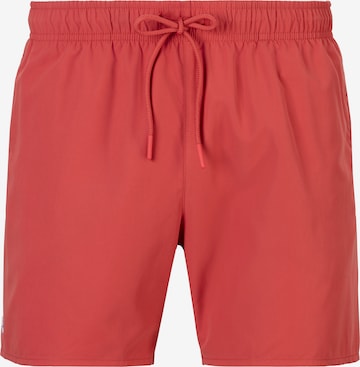 LACOSTE Board Shorts in Red: front