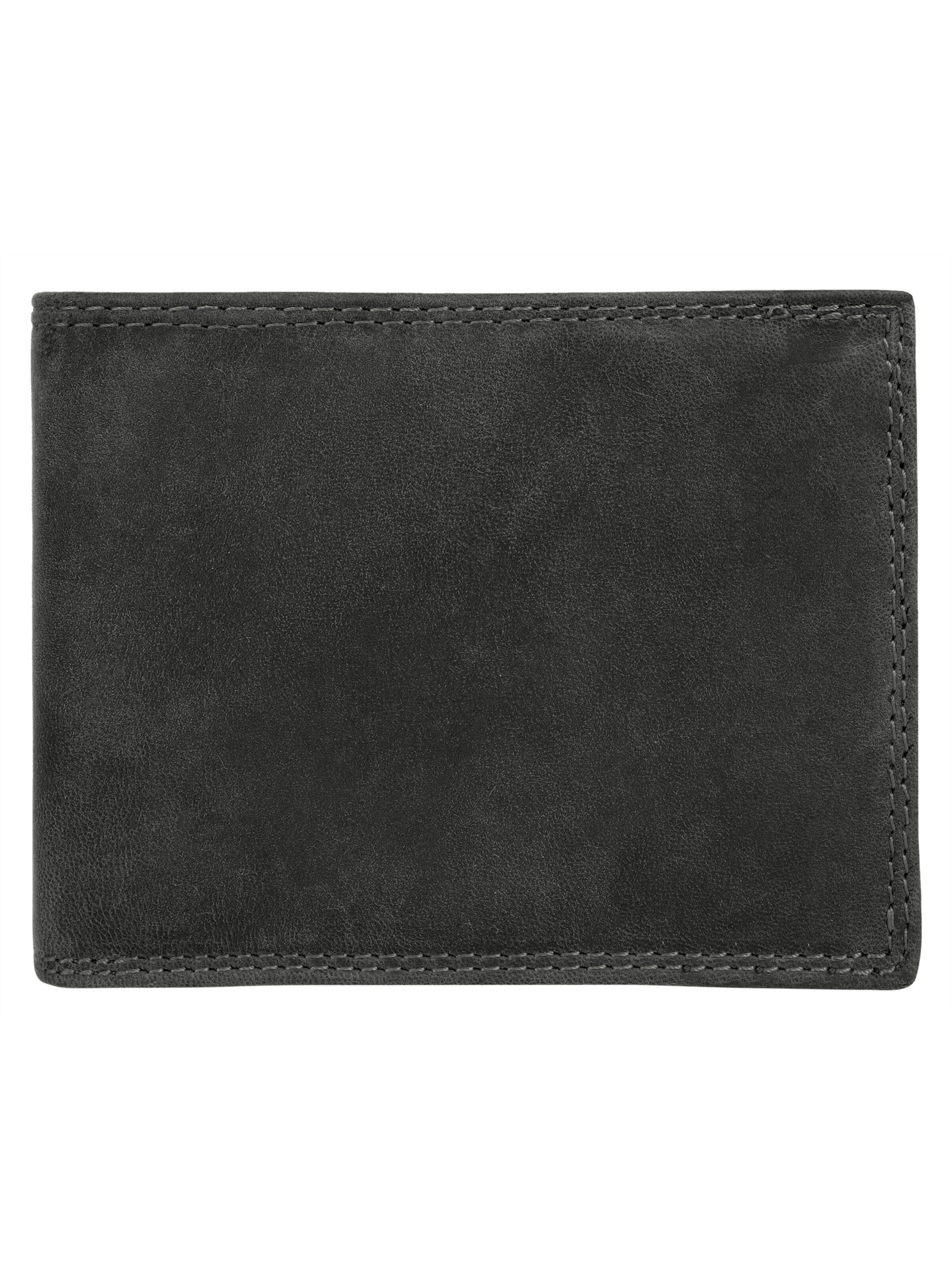 Bagan Wallet in Black: front