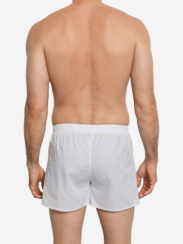 Hanro Boxershorts ' Fancy Woven ' in Blauw