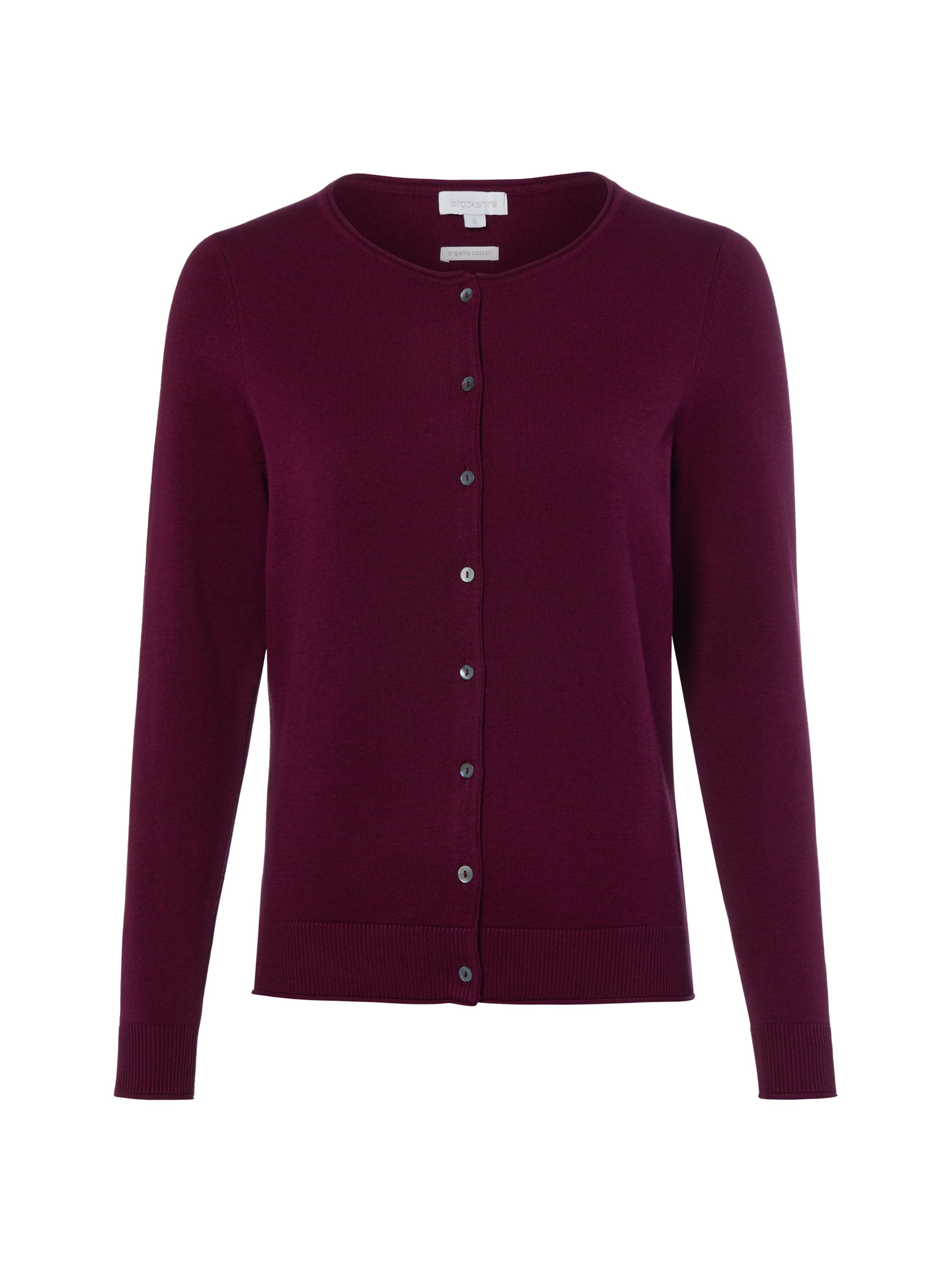 Cardigan Brookshire en violet : devant