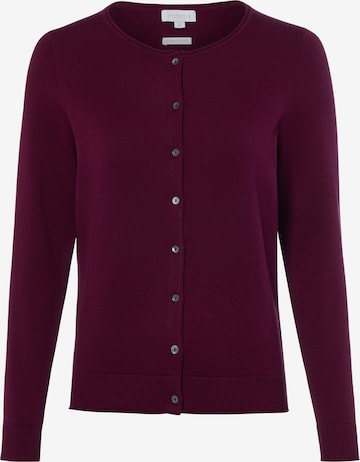 Cardigan Brookshire en violet : devant