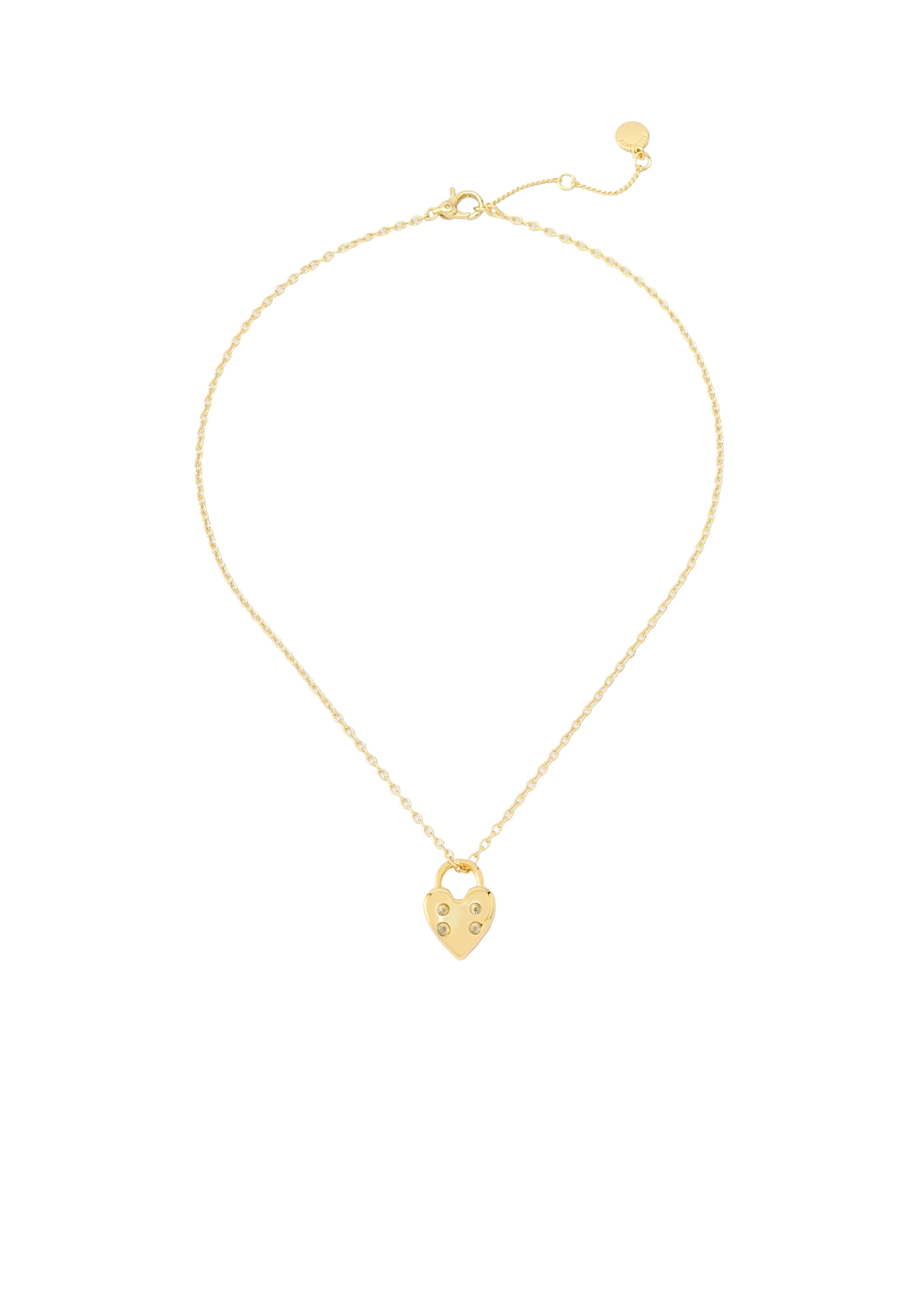 AllSaints Kette 'Heart' in Gold: Vorderseite