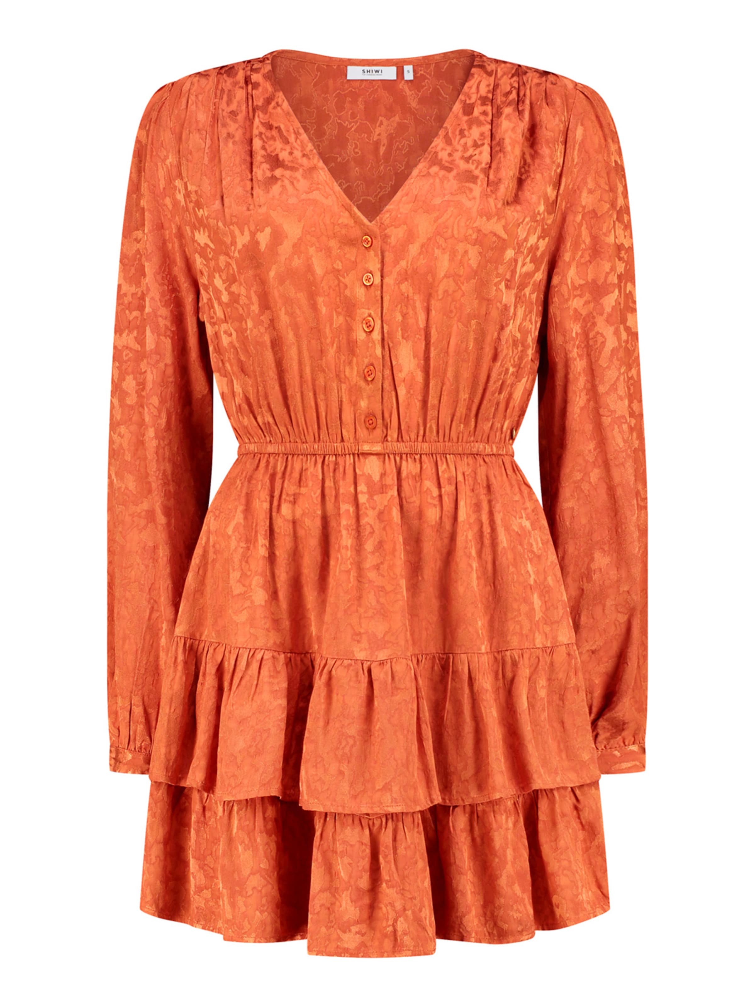 Shiwi Shirt dress 'Tarija' in Orange: front