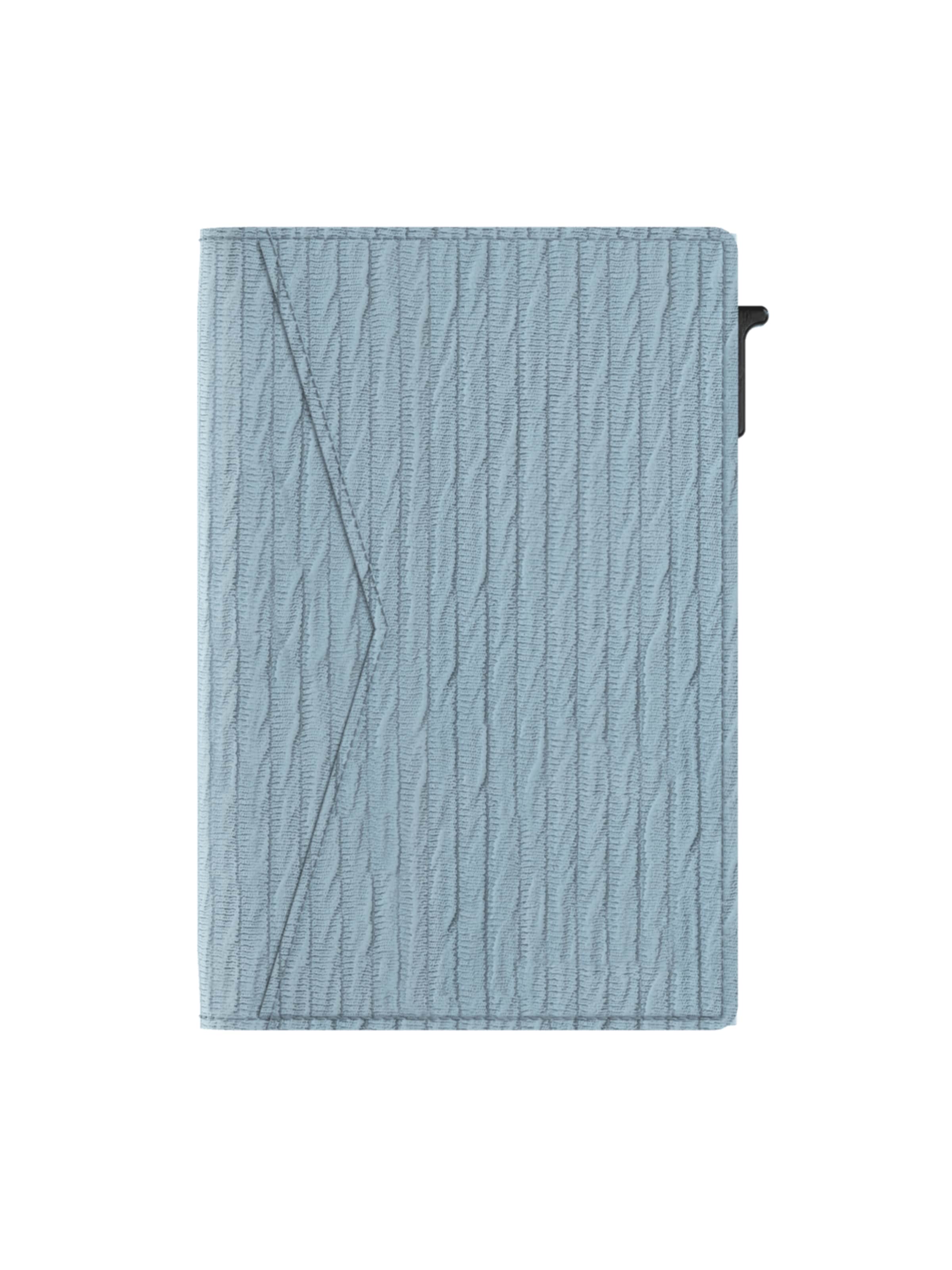 Prowallet Wallet 'Pasjeshouder Slim Ripple' in Blue: front