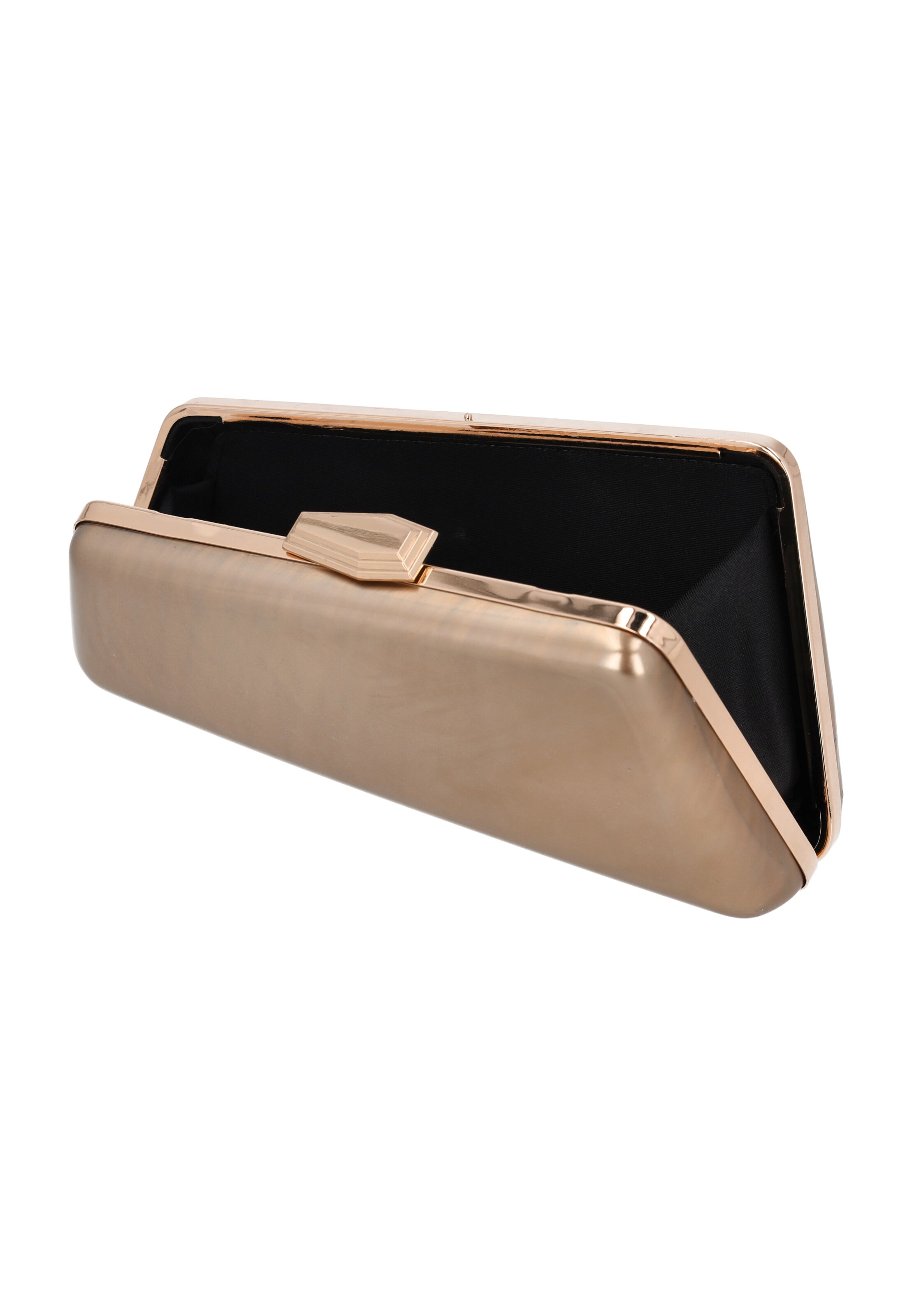 faina Clutch in Bronze