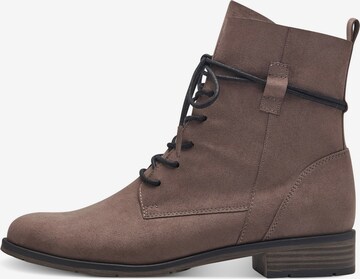 MARCO TOZZI Lace-Up Ankle Boots in Brown