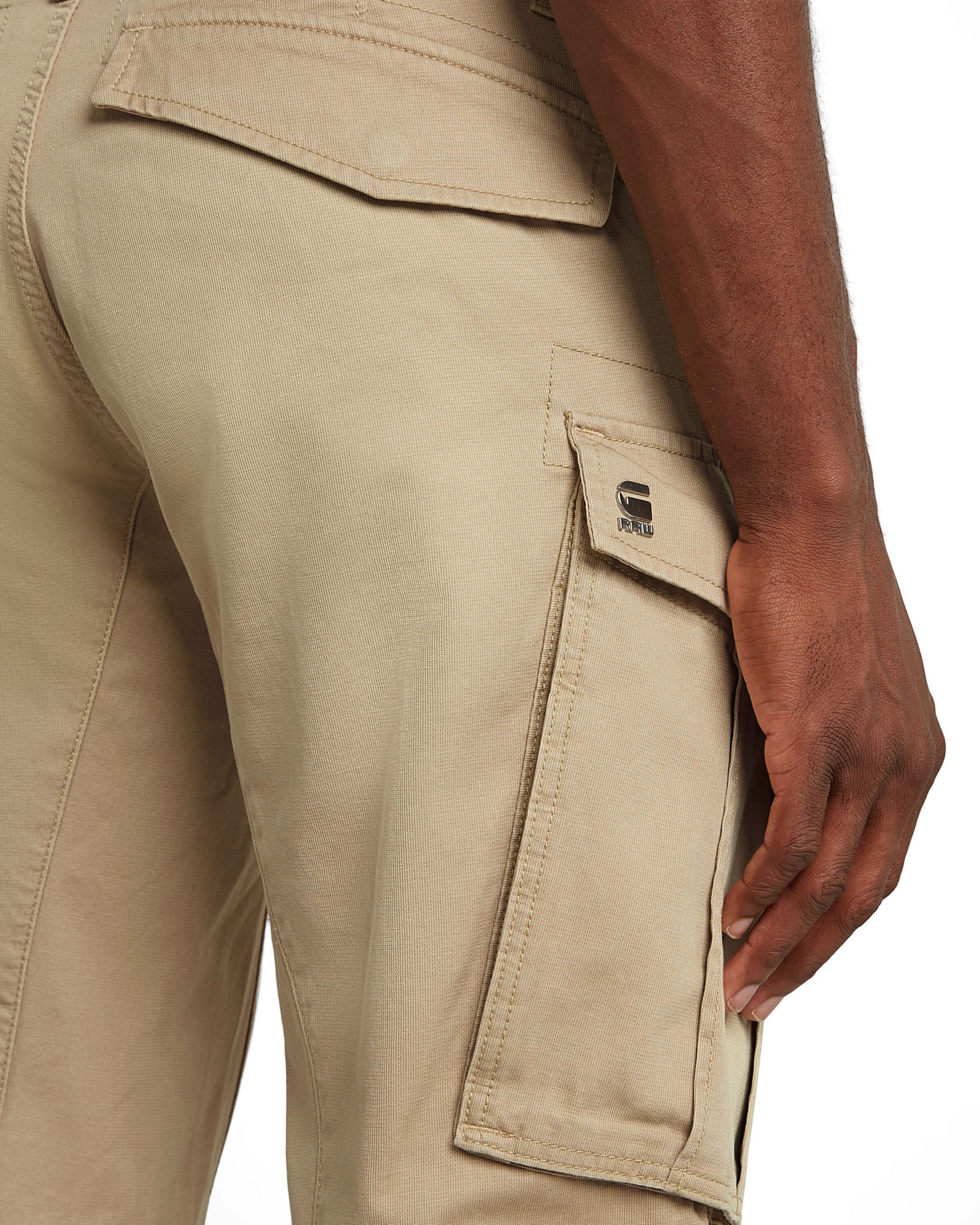 G-STAR Tapered Cargobroek 'Army' in Beige