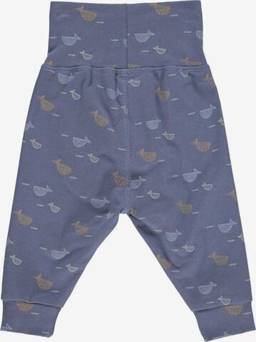 Müsli by GREEN COTTON Tapered Broek 'Whale' in Blauw