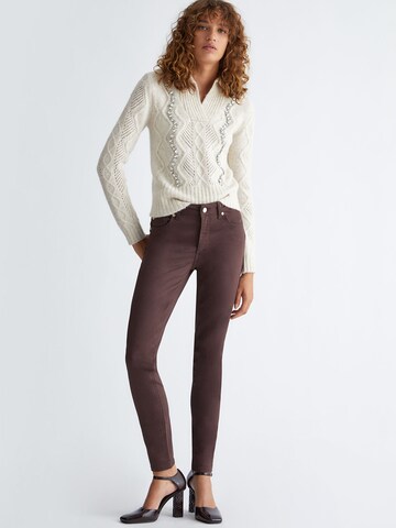 Liu Jo Skinny Broek in Rood