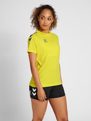 T-shirt fonctionnel Hummel en jaune