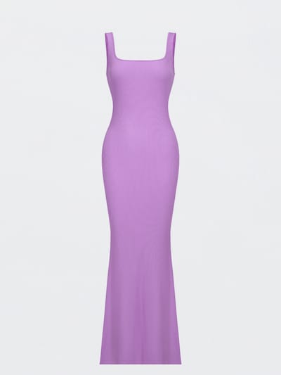 cfab Kleid 'Ribbed Tank Top Maxikleid'‌‌‌‌‌‌‌ in 34 in violettblau, Produktansicht