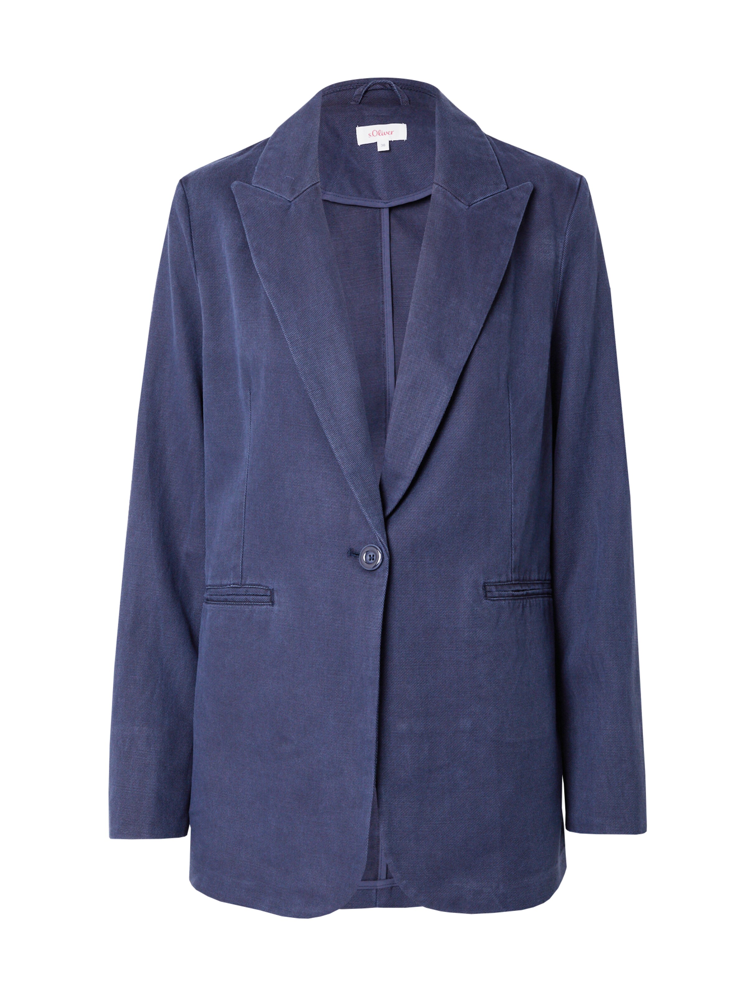 s.Oliver Blazer in Blue: front