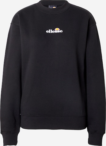 ELLESSE Collegepaita 'Tropezzi' värissä musta: etupuoli