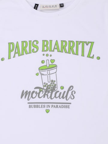 T-Shirt Looxs Revolution en blanc