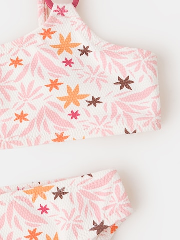 MANGO KIDS Bygelfri Bikini 'FEZKG' i vit