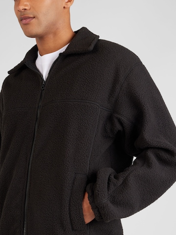 WEEKDAY Fleece jacket 'Oliver' in Black