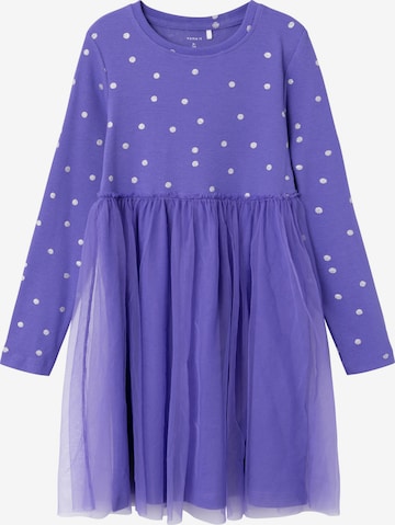 Robe 'Ofelia' NAME IT en violet : devant