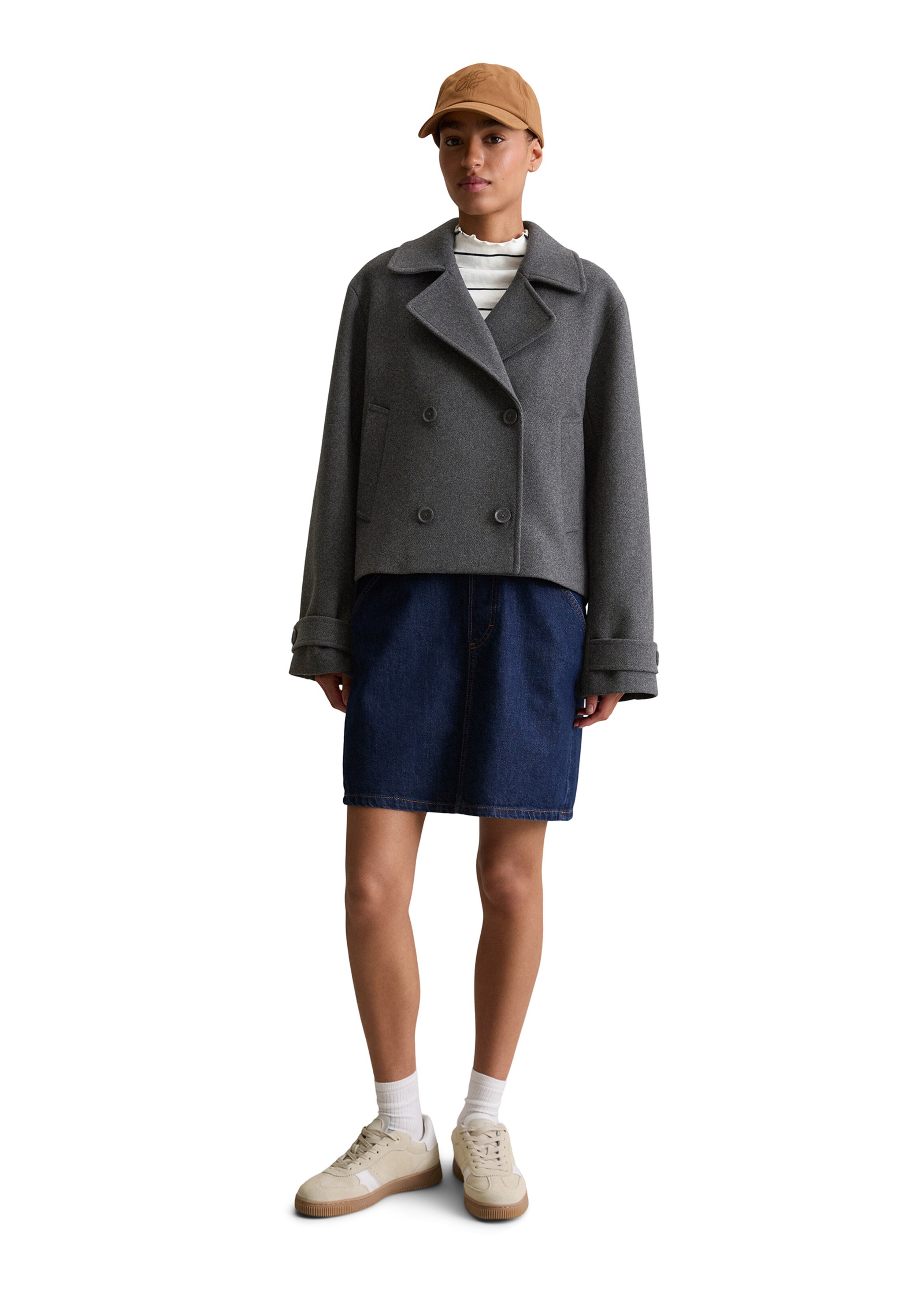 Marc O'Polo DENIM Tussenjas in Grijs